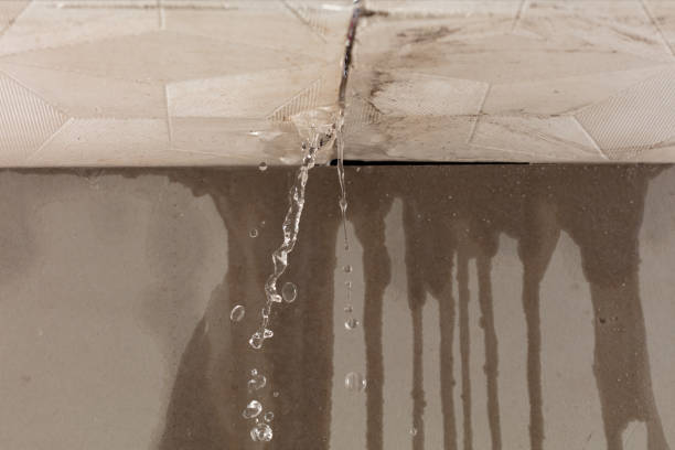 Professional Sewage Cleanup technician working in Colebrook, NH